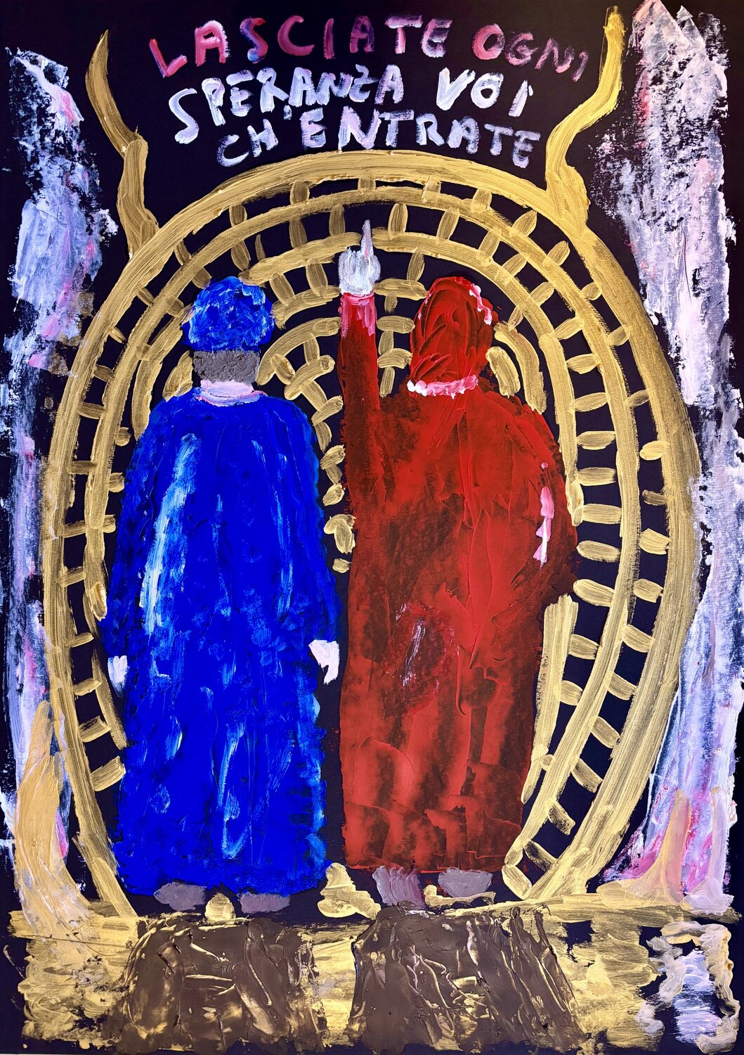 Dante e Virgilio Mario Pratesi