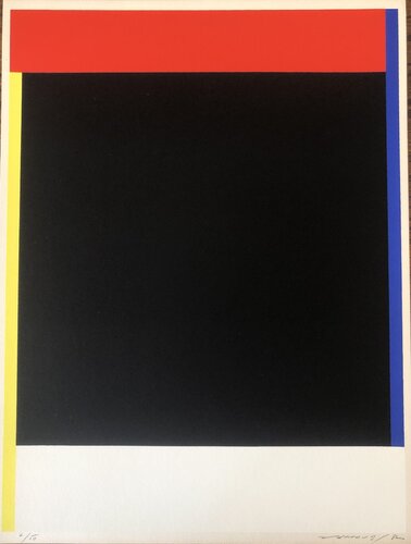 Droites roses di Aurelie Nemours, Stampa in vendita su Singulart