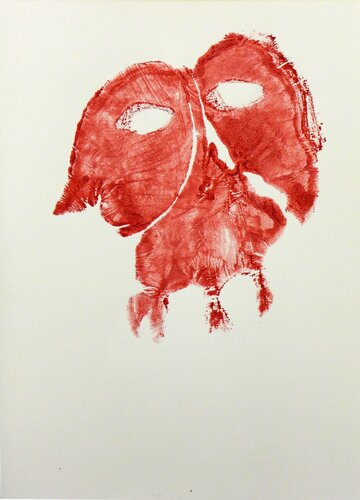 Interrogatoire du Masque van Miquel Barcelo, Afdruk te koop op Singulart