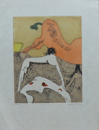 Composition 7 van Dorothea Tanning, Afdruk te koop op Singulart