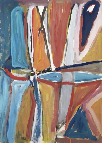 La Chapelle sur Carouge by Bram van Velde, Painting for Sale on Singulart