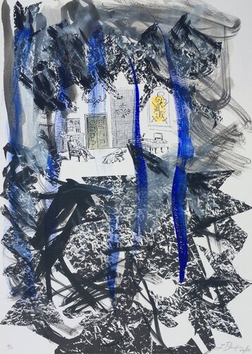 Spanish Steps 1 by Lynda Benglis, 종이 for Sale on Singulart