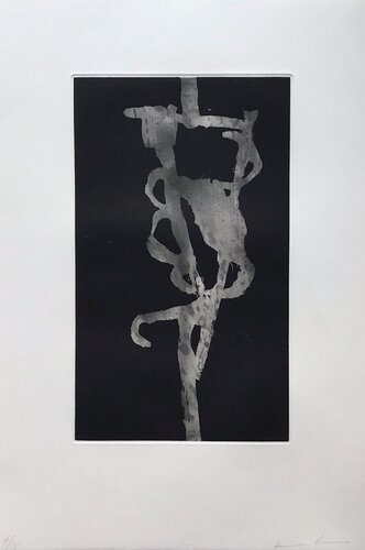 Stabat mater black & grey XI by James Brown, 인쇄 for Sale on Singulart