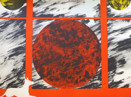 Composition 1 von Billy Al Bengston, Druck kaufen auf Singulart