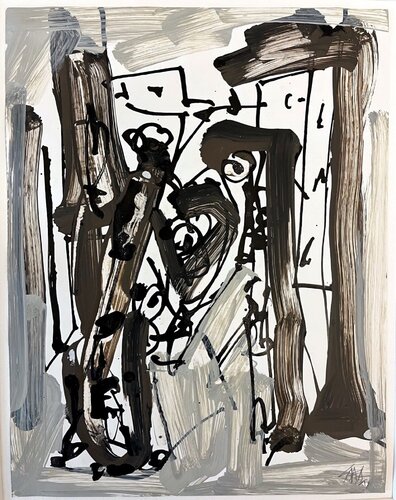 Sans titre by Antonio Saura, Painting for Sale on Singulart