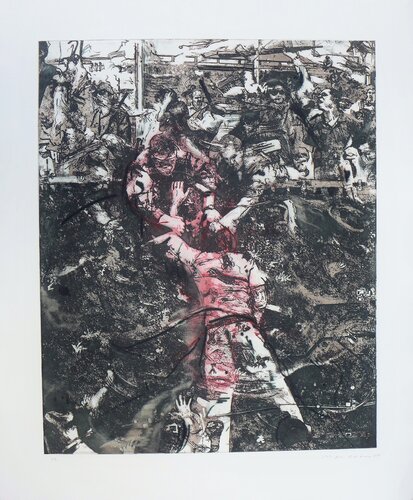 Sans titre 1 by Fabian Marcaccio, Print for Sale on Singulart