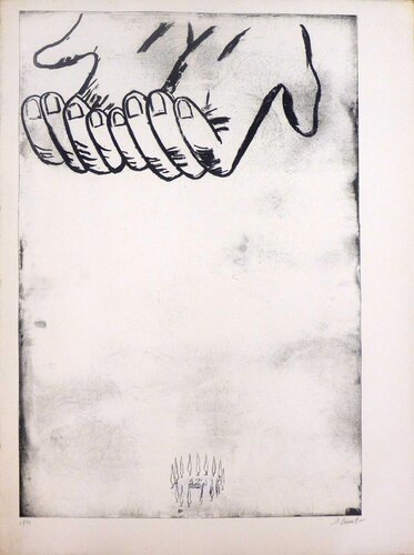 La Mana II by Enzo Cucchi, Print for Sale on Singulart