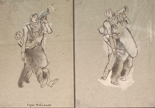 Homme au porte-voix Tadeusz Kantor