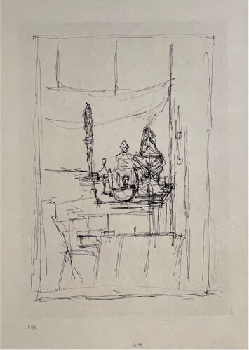 La magie quotidienne (l'atelier) di Alberto Giacometti, Stampa in vendita su Singulart