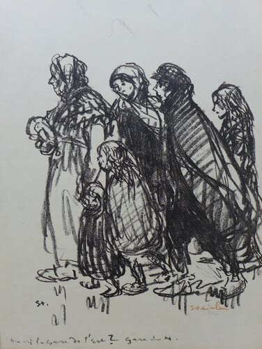 Où est la Gare de l'Est ? by Théophile Alexandre Steinlen, Print for Sale on Singulart