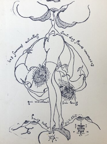 Les femmes actuelles van Pierre Molinier, Werk op papier te koop op Singulart