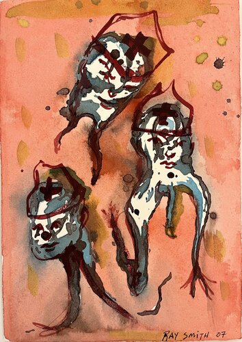 Little devils by Ray Smith, Work on Paper for Sale on Singulart