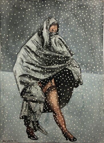 Mantos o Minifaldas von Ray Smith, Malerei kaufen auf Singulart