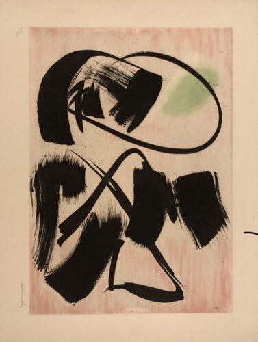 Composition III von Gérard Schneider, Druck kaufen auf Singulart