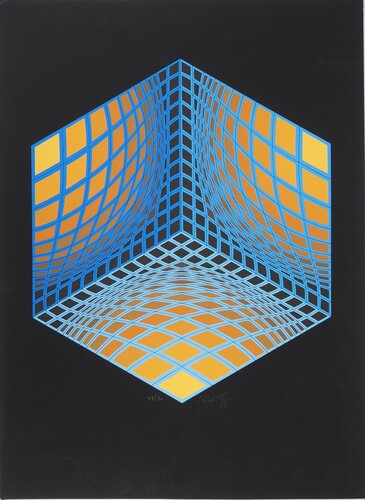 Parmenide von Victor Vasarely, Druck kaufen auf Singulart