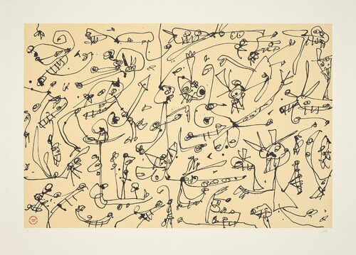 Abierta 3 Antonio Saura