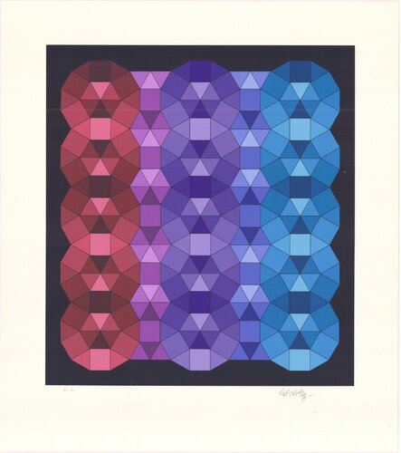 YKA von Victor Vasarely, Druck kaufen auf Singulart