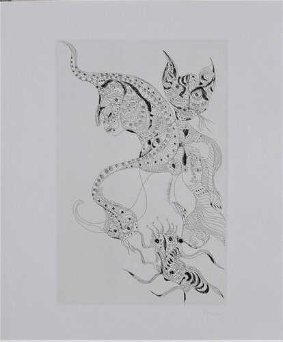 Oracles et spectacles 2 van Unica Zürn, Afdruk te koop op Singulart