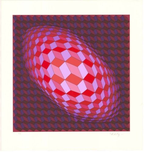 Andromeda von Victor Vasarely, Druck kaufen auf Singulart