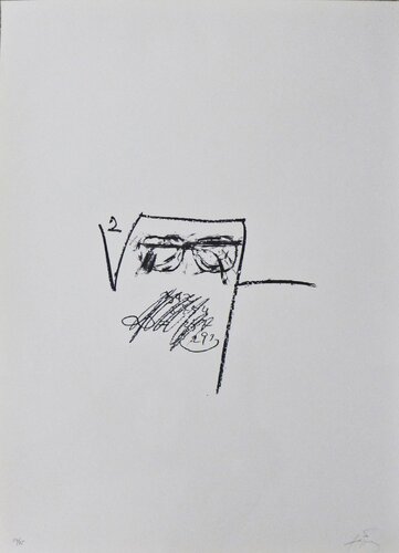 LLambrec 6 van Antoni Tàpies, Afdruk te koop op Singulart