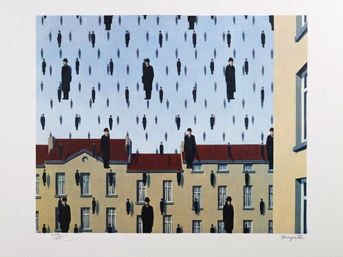 Golconde by René Magritte, Print for Sale on Singulart