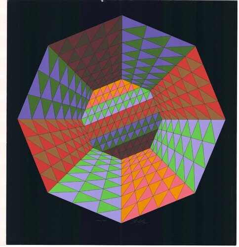 Heisenberg von Victor Vasarely, Druck kaufen auf Singulart