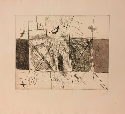 Quadrats i grafismes Antoni Tàpies