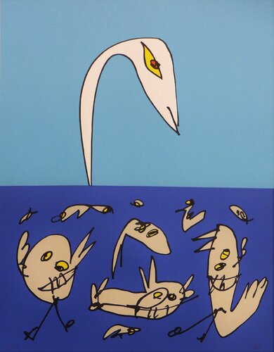 El patito feo von Antonio Saura, Druck kaufen auf Singulart