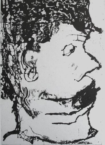 Composition by Jean-Pierre Pincemin, 인쇄 for Sale on Singulart