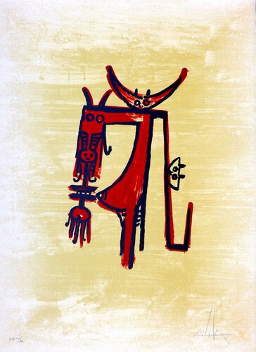 El ultimo viaje del buque fantasma - 1 von Wilfredo Lam, Druck kaufen auf Singulart