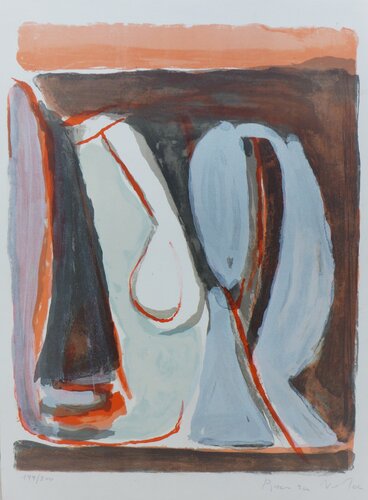 MP 071 Ailleurs brun by Bram van Velde, Print for Sale on Singulart