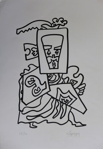 Vers l'exil by Charles Lapicque, Print for Sale on Singulart