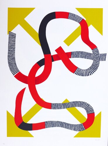 Quatre flèches by Kumi Sugaï, Print for Sale on Singulart