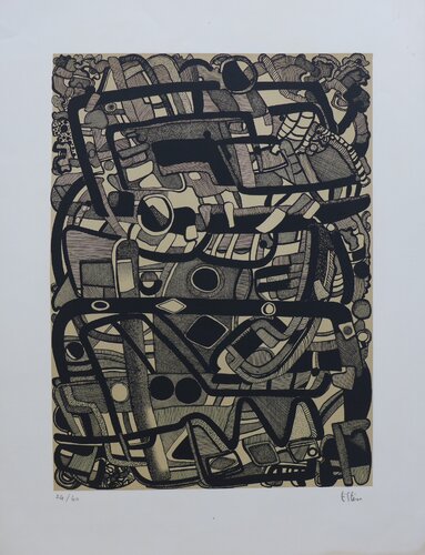 Otochiné von Maurice Estève, Druck kaufen auf Singulart