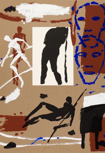 Composition pour les JO de Mimmo Paladino, Impresión a la venta en Singulart