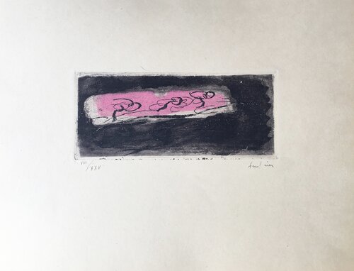 Petit paysage sombre Jean Fautrier