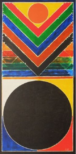 Arbre et bindu van Sayed Haider Raza, Afdruk te koop op Singulart