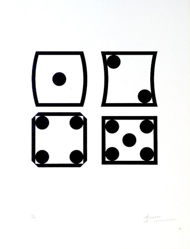 Contra l'atzar by Joan Brossa, Print for Sale on Singulart