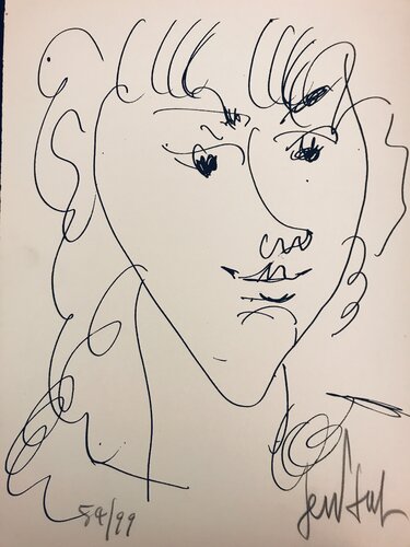 Le Modèle. Portrait de Lola van Gen Paul, Afdruk te koop op Singulart