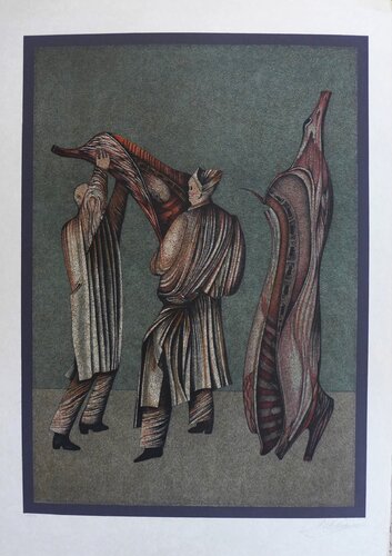 Ventre de Paris 3 by Mihail Chemiakin, Print for Sale on Singulart