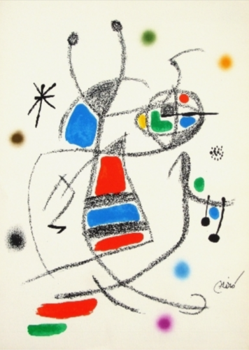 Maravillas con variaciones acrosticas 8 de Joan Miró, Impresión a la venta en Singulart