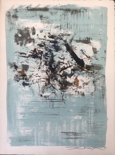 Tentation de l'occident de Zao Wou-Ki 趙無極, Impresión a la venta en Singulart