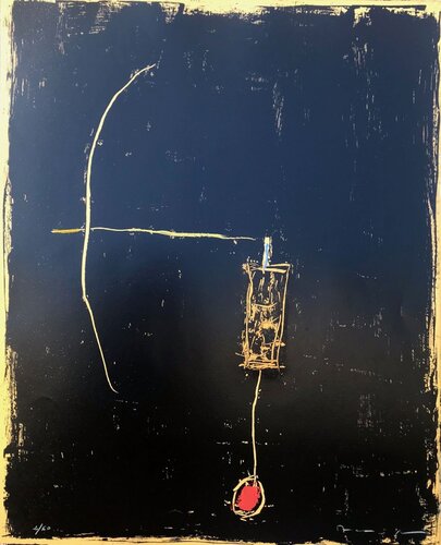 Avio sobre negre 1 par Riera i Aragó, Édition en vente sur Singulart