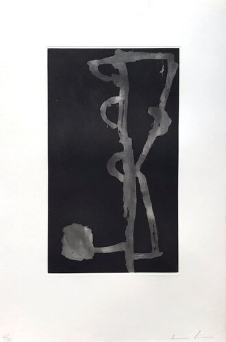 Stabat mater black & grey XII by James Brown, 인쇄 for Sale on Singulart