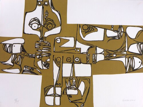 Milay by Oswaldo Guayasamín, Print for Sale on Singulart