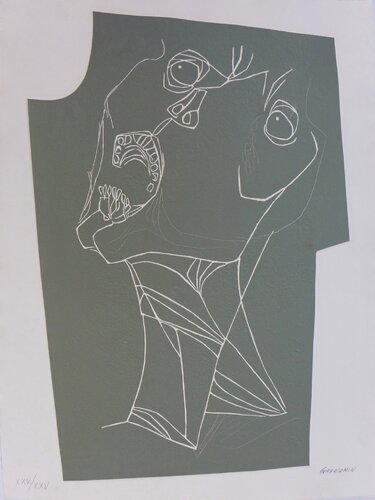 El grito by Oswaldo Guayasamín, Print for Sale on Singulart