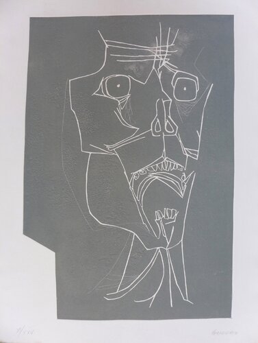 El grito van Oswaldo Guayasamín, Afdruk te koop op Singulart