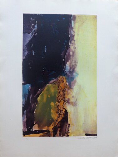 Composition 341 by Zao Wou-Ki 趙無極, Print for Sale on Singulart