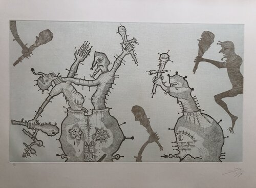 Personajes by Joan Ponç, Print for Sale on Singulart