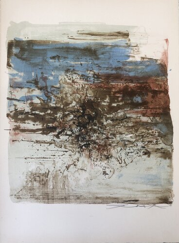 Tentation de l'occident by Zao Wou-Ki 趙無極, Print for Sale on Singulart